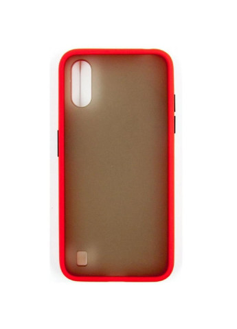 Чехол для мобильного телефона (смартфона) Samsung Galaxy A01 (red) (DG-TPU-MATT-33) DENGOS (201493719)