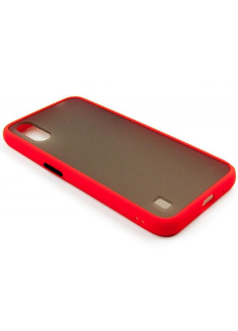 Чехол для мобильного телефона (смартфона) Samsung Galaxy A01 (red) (DG-TPU-MATT-33) DENGOS (201493719)