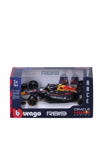 Автомодель Red Bull Racing RB19 (1:43), 6,35х13,97х7 см Bburago (303498576)