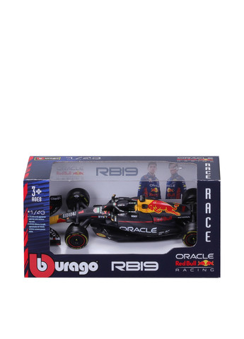Автомодель Red Bull Racing RB19 (1:43), 6,35х13,97х7 см Bburago (303498576)