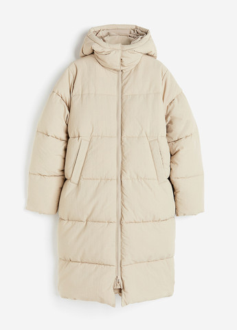 Бежева зимня куртка H&M