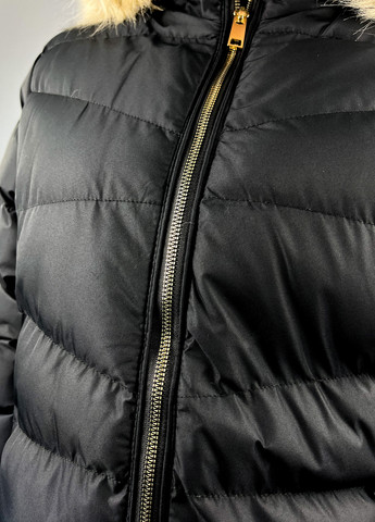 Чорна демісезонна куртка Threadbare