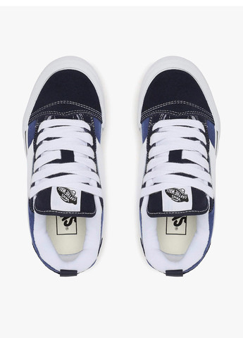 Темно-синие всесезонные кеды Vans KNU SKOOL