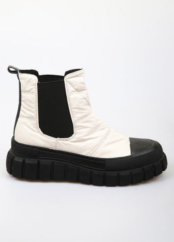 Осенние ботинки Панда без декора плащевка