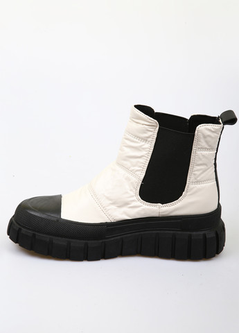 Осенние ботинки Панда без декора плащевка