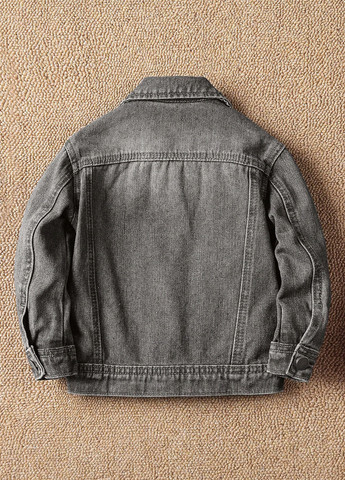 Світло-сіра демісезонна куртка SHEIN