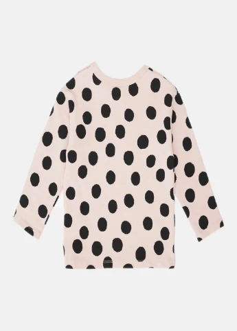 H&M свитшот однотонный розовый кэжуал хлопок