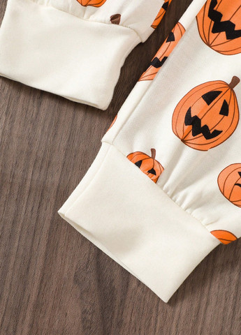 Світло-бежевий демісезонний костюм (світшот, штани) брючний SHEIN