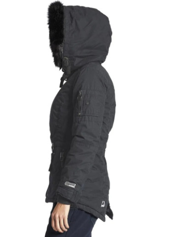 Черная зимняя куртка Khujo