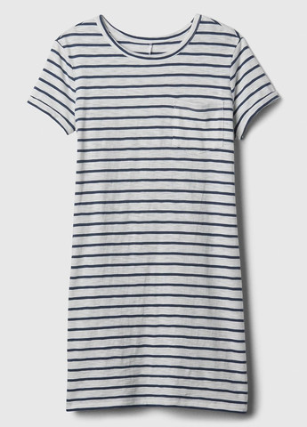 Комбінована кежуал сукня сукня-футболка Gap в смужку