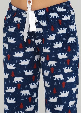 Темно-синя всесезон піжама (реглана, штани) реглан + брюки SleepytimePjs