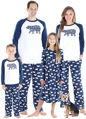 Темно-синя всесезон піжама (реглана, штани) реглан + брюки SleepytimePjs