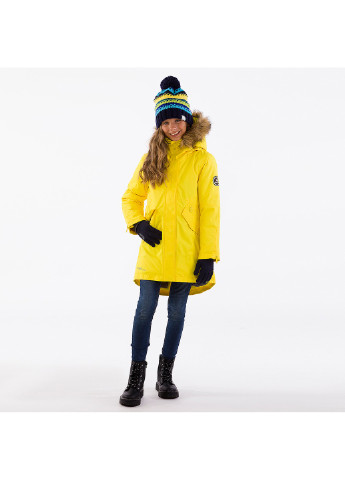 Жовтий зимнє Пальто зимове VIVIAN Huppa