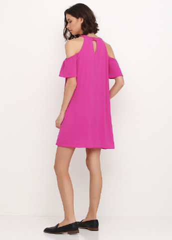 Розовое кэжуал платье Miami by Francesca`s однотонное