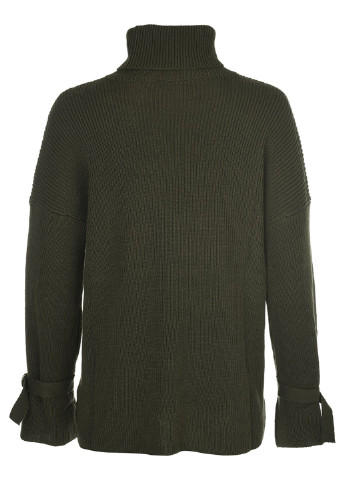 Оливковый (хаки) демисезонный свитер LOVE REPUBLIC