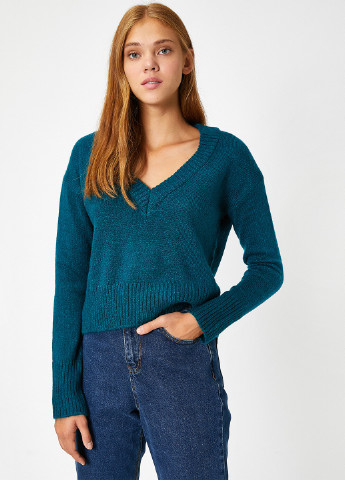 Морской волны демисезонный пуловер пуловер KOTON