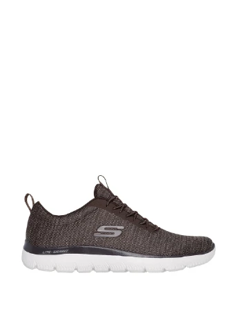 Коричневые демисезонные кроссовки Skechers
