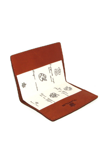 Обложка для паспорта Turtle коричневые кэжуалы