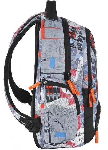 Молодежный рюкзак 32х46х16 см Paso (233419894)