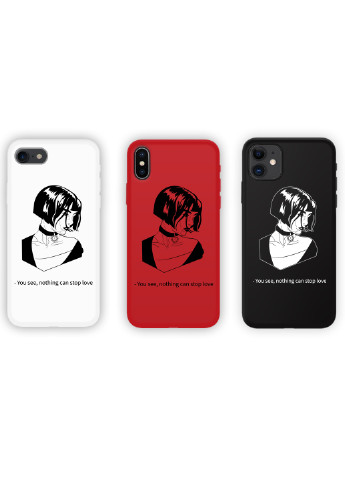 Чохол силіконовий Apple Iphone 8 Леон кілер (Leon) (6151-1450) MobiPrint (219777037)