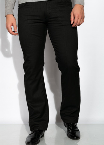 Темно-серые кэжуал демисезонные прямые брюки Time of Style