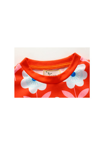 Оранжевое платье для девочки ромашки Jumping Meters (232551913)