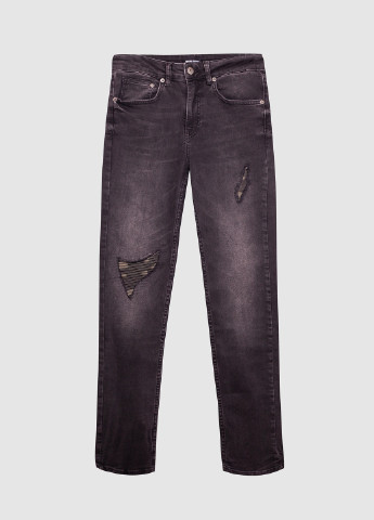 Серые демисезонные джинсы Yourturn