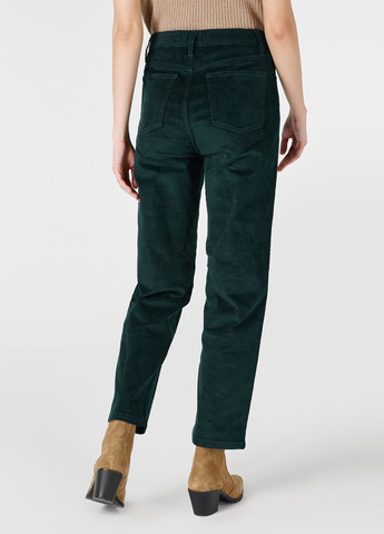 Зеленые кэжуал демисезонные прямые брюки Colin's