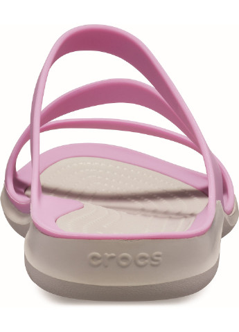 Фиолетовые шлепанцы Crocs