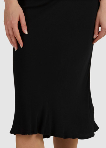 Черная кэжуал однотонная юбка Afends карандаш