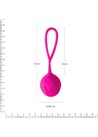 Вагінальні кульки Geisha Lastic Balls Mía Magenta (L), діаметр 4 см, вага 42 гр Adrien Lastic (254885428)