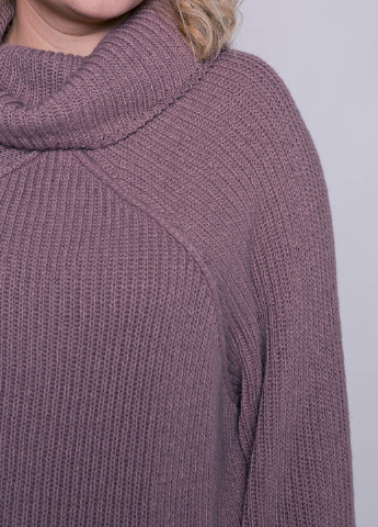 Розово-коричневый зимний свитер Trand