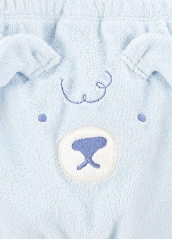 Блакитний демісезонний комплект (кофта, боді, штани) Carter's