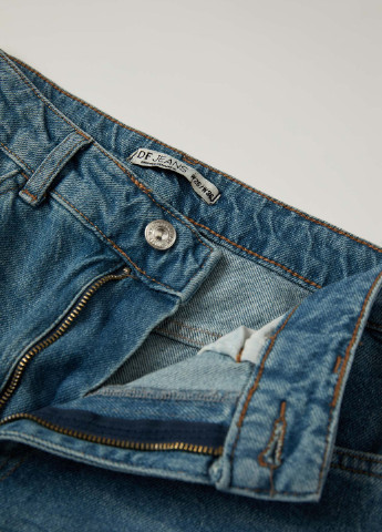Джинси DeFacto завужені, вкорочені світло-сині джинсові бавовна