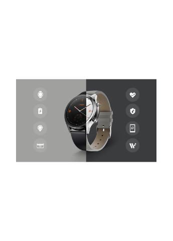Смарт-годинник MOBVOI ticwatch c2 wg12036 platinum silver (p1023000500a) (144071614)