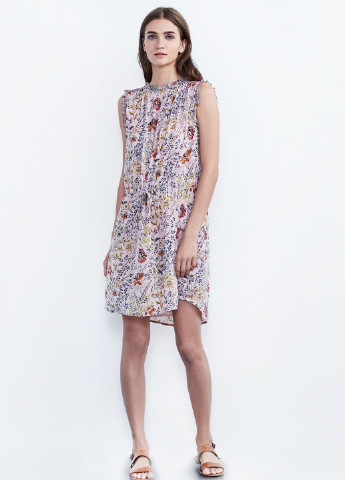 Комбінована кежуал плаття, сукня Velvet by Graham & Spencer з квітковим принтом