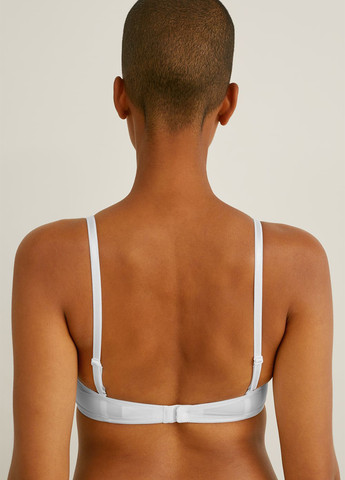 Білий бюстгальтер (2 шт.) C&A без кісточок поліамід