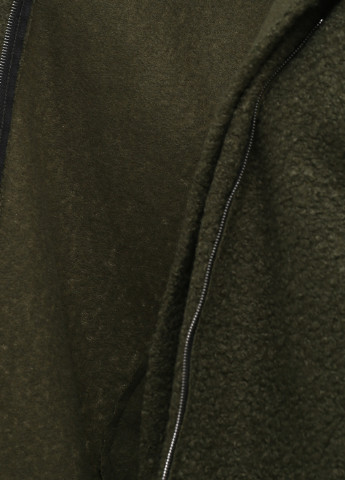 Оливковое (хаки) демисезонное Пальто оверсайз Made in Italy