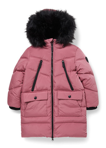 Темно-розовая зимняя куртка C&A