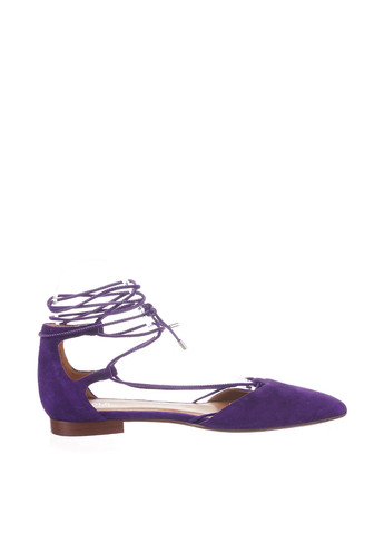 Фиолетовые босоножки Ralph Lauren на шнурках