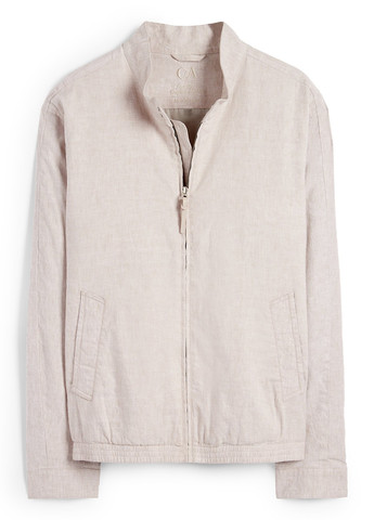 Бежевая демисезонная куртка C&A