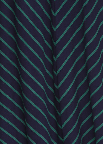 Темно-синяя кэжуал в полоску юбка Merona миди
