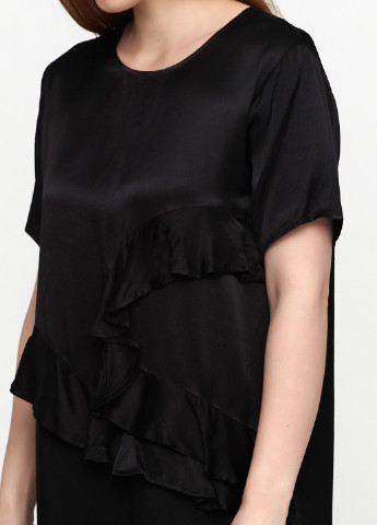 Черное кэжуал платье MBYM однотонное