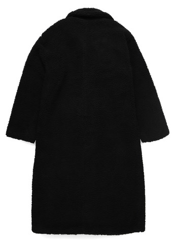 Черное демисезонное Пальто однобортное Missguided