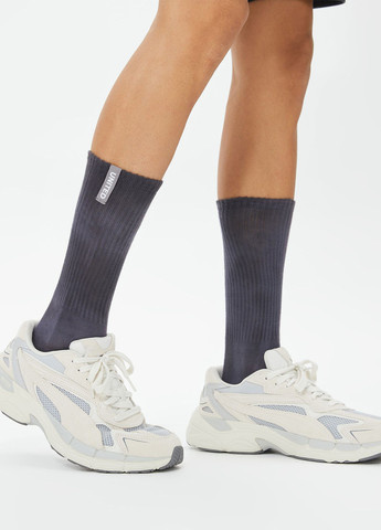 Тёмно-серые носки UNITED4 тай-дай (329148535)