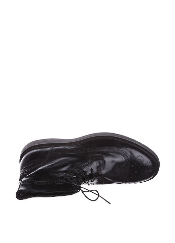 Черные осенние ботинки броги Liu-Jo