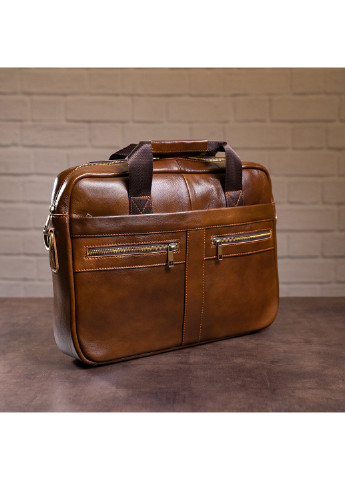 Мужская кожаная сумка 40х30х7 см Vintage (229459117)