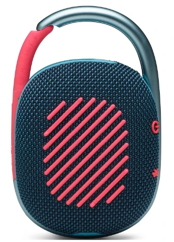 Портативная акустика Clip 4 Blue Coral (JBLCLIP4BLUP) Коралловый JBL (244631922)