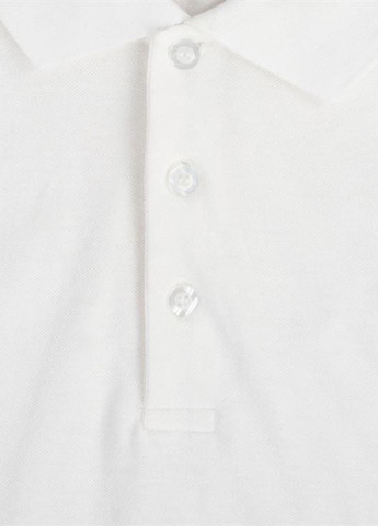 Белая футболка-поло для мужчин Lee Cooper с логотипом