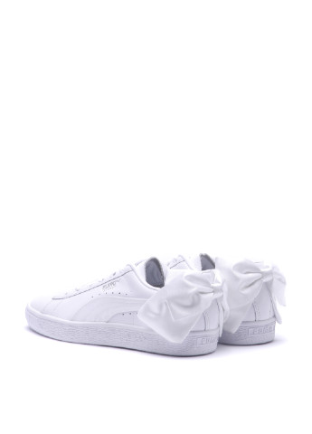 Белые демисезонные кроссовки Puma Suede Classic &ndash